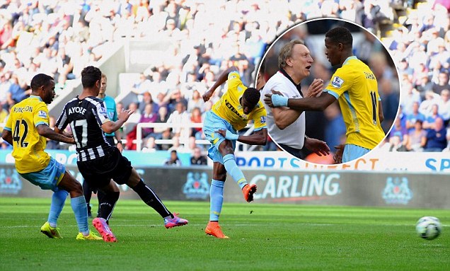 Zaha Samakan Skor Crystal Palace atas Newcastle